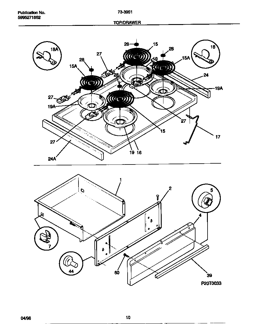 Top/drawer