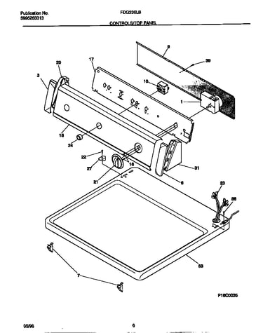 Controls/top panel