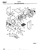 Upper cabinet/drum/heater