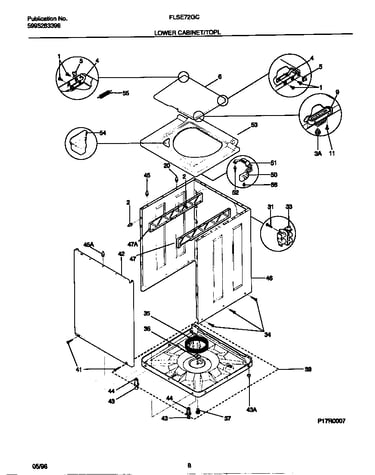 Lower cabinet/top