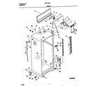 Universal/Multiflex (Frigidaire) MRT21NNCW2 cabinet diagram