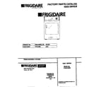 Frigidaire FDG216RBS2 cover diagram