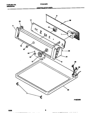 Controls/top panel