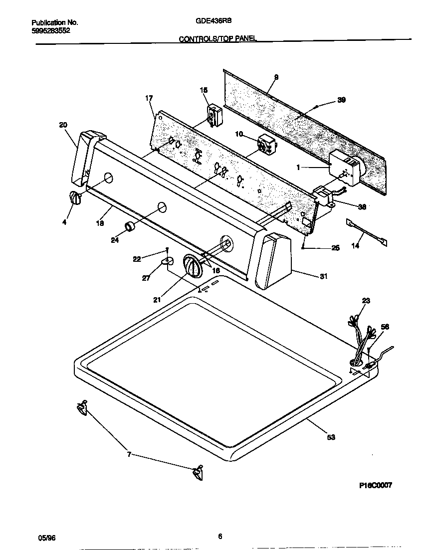 CONTROLS/TOP PANEL