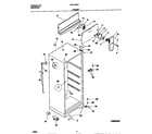 Universal/Multiflex (Frigidaire) MRT18FNCW2 cabinet diagram