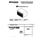 White-Westinghouse WAC053T7A2A cover diagram