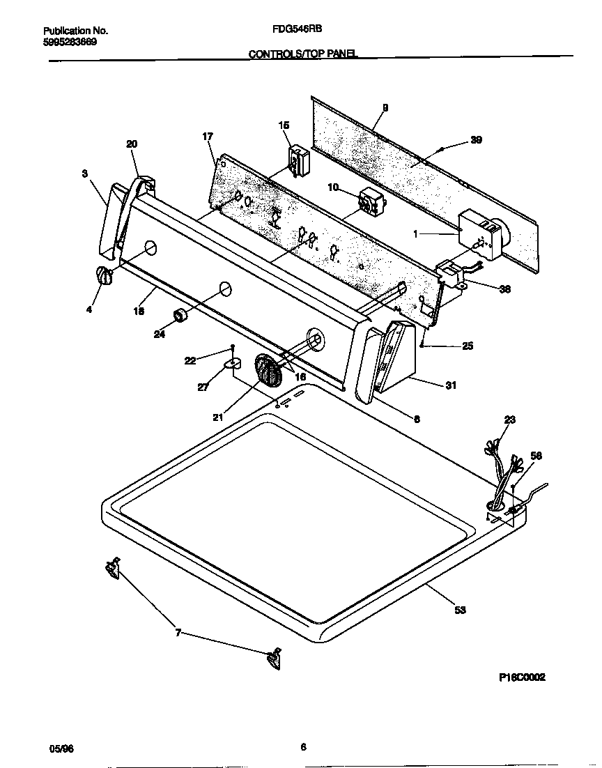 CONTROLS/TOP PANEL