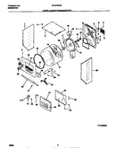 Upper cabinet/drum/heater