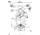 Universal/Multiflex (Frigidaire) MLXG42REW0 lower cabinet/top diagram