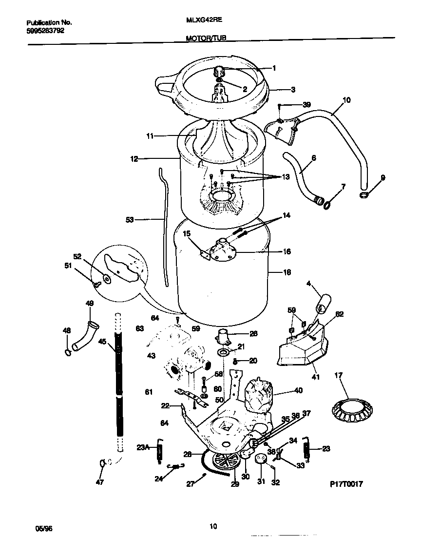 MOTOR/TUB