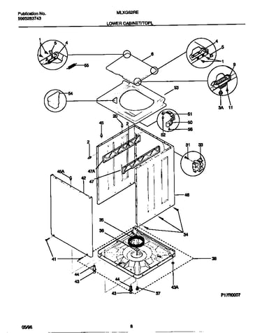 Lower cabinet/top