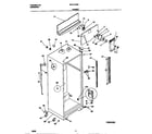 Universal/Multiflex (Frigidaire) MRT21GNCD2 cabinet diagram