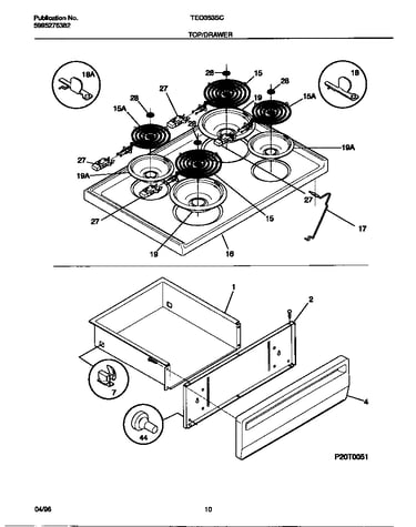 Top/drawer