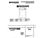 Frigidaire FDE436RET0 cover diagram