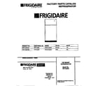Frigidaire FRT16JRCW2 cover diagram