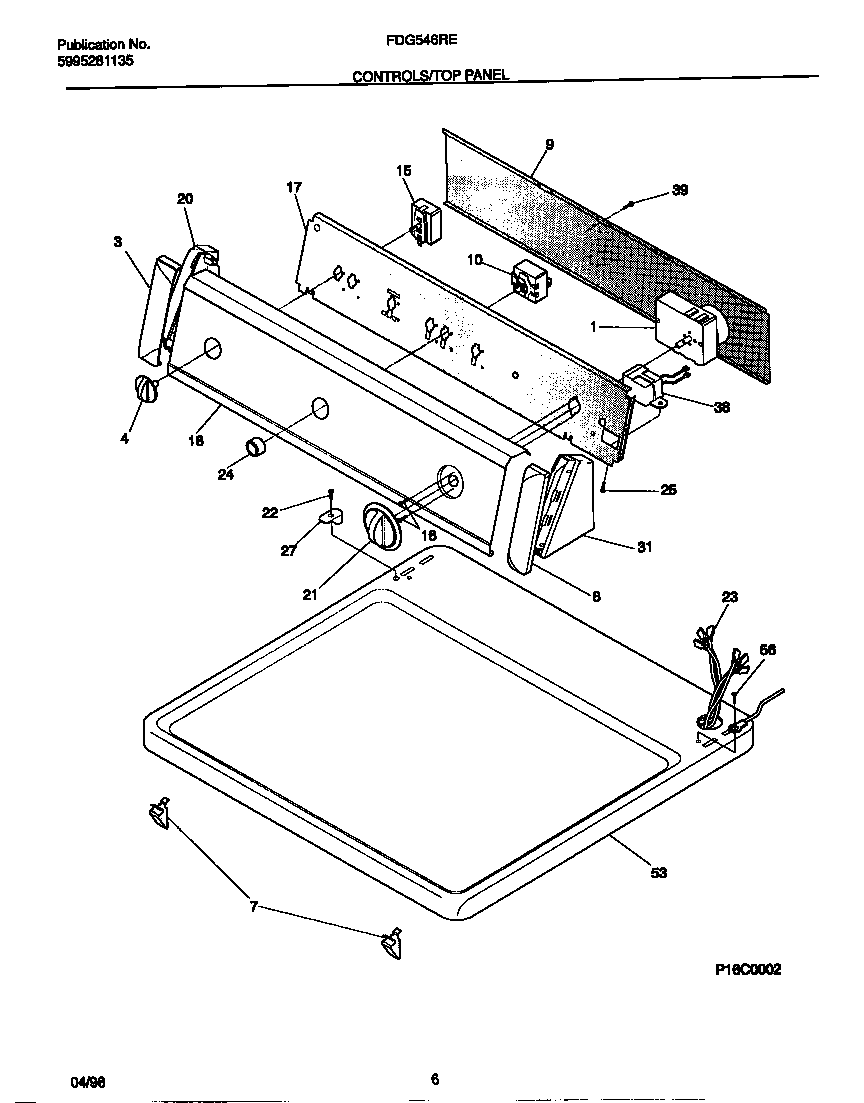 CONTROLS/TOP PANEL