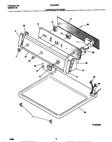 Controls/top panel