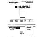 Frigidaire FRT15CRCW2 cover diagram