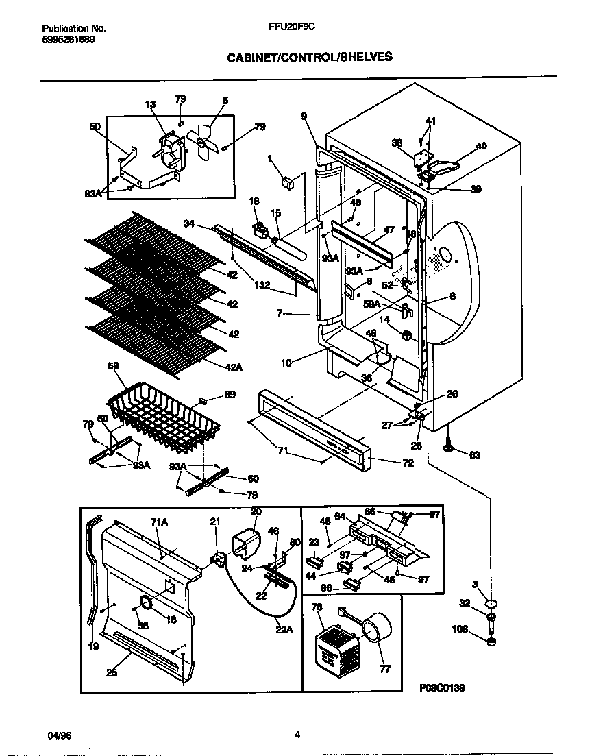 CABINET/CONTROL/SHELVES