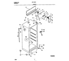 Universal/Multiflex (Frigidaire) MRT18BSCW1 cabinet diagram