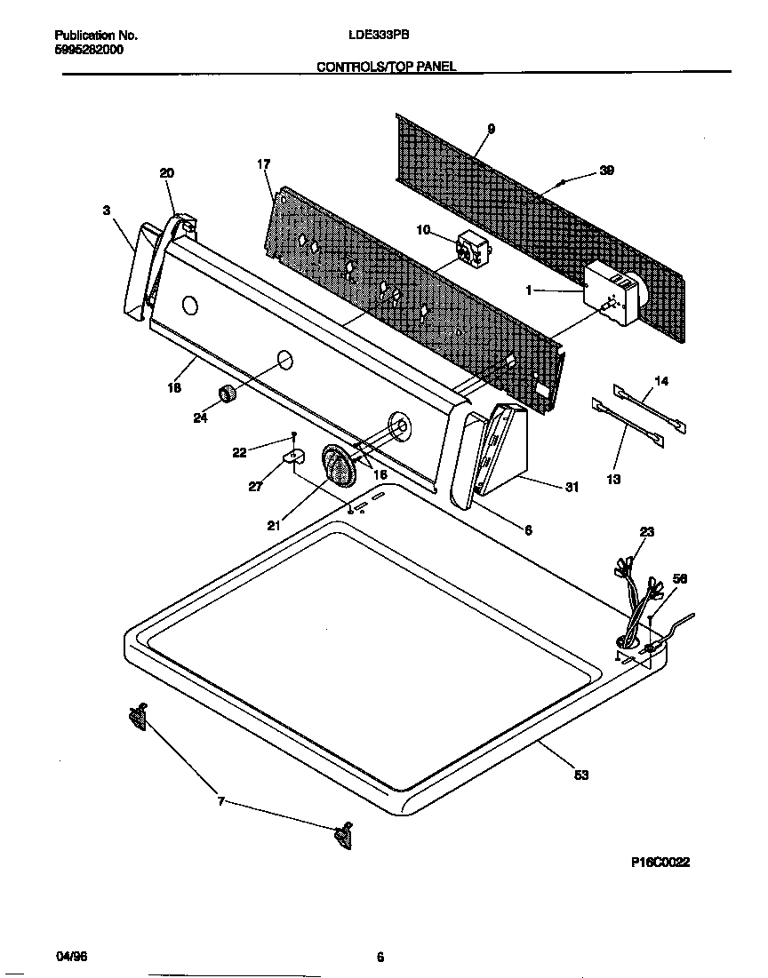 CONTROLS/TOP PANEL