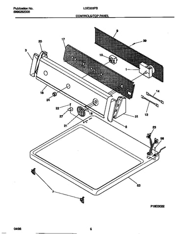 Controls/top panel