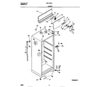 Universal/Multiflex (Frigidaire) MRT13BSCD1 cabinet diagram