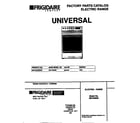 Universal/Multiflex (Frigidaire) MEF356SEWA cover diagram