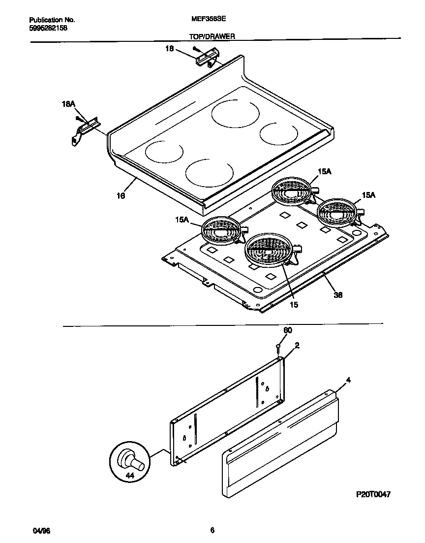 Top/drawer