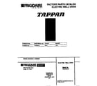 Tappan TEB555CCB1 cover diagram