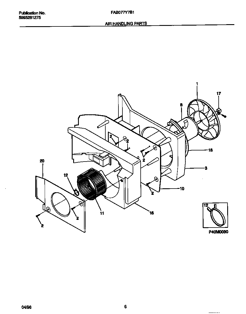 Air handling parts