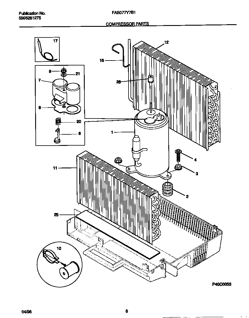 Compressor parts
