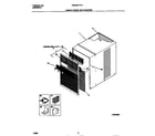 White-Westinghouse WAK087Y7V1 cabinet front and wrapper diagram