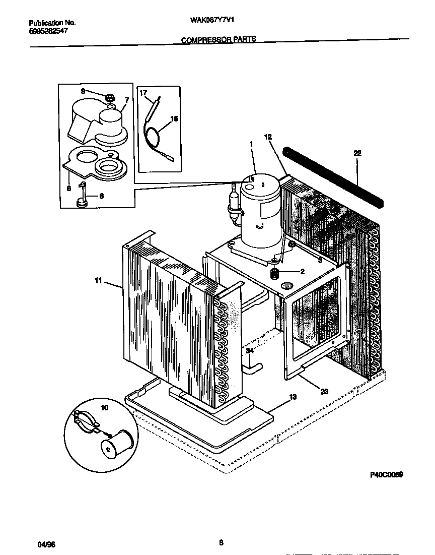 Compressor parts