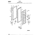 Frigidaire FRS22PRCW1 refrigerator door diagram