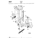 Frigidaire FRS22PRCD1 cabinet diagram