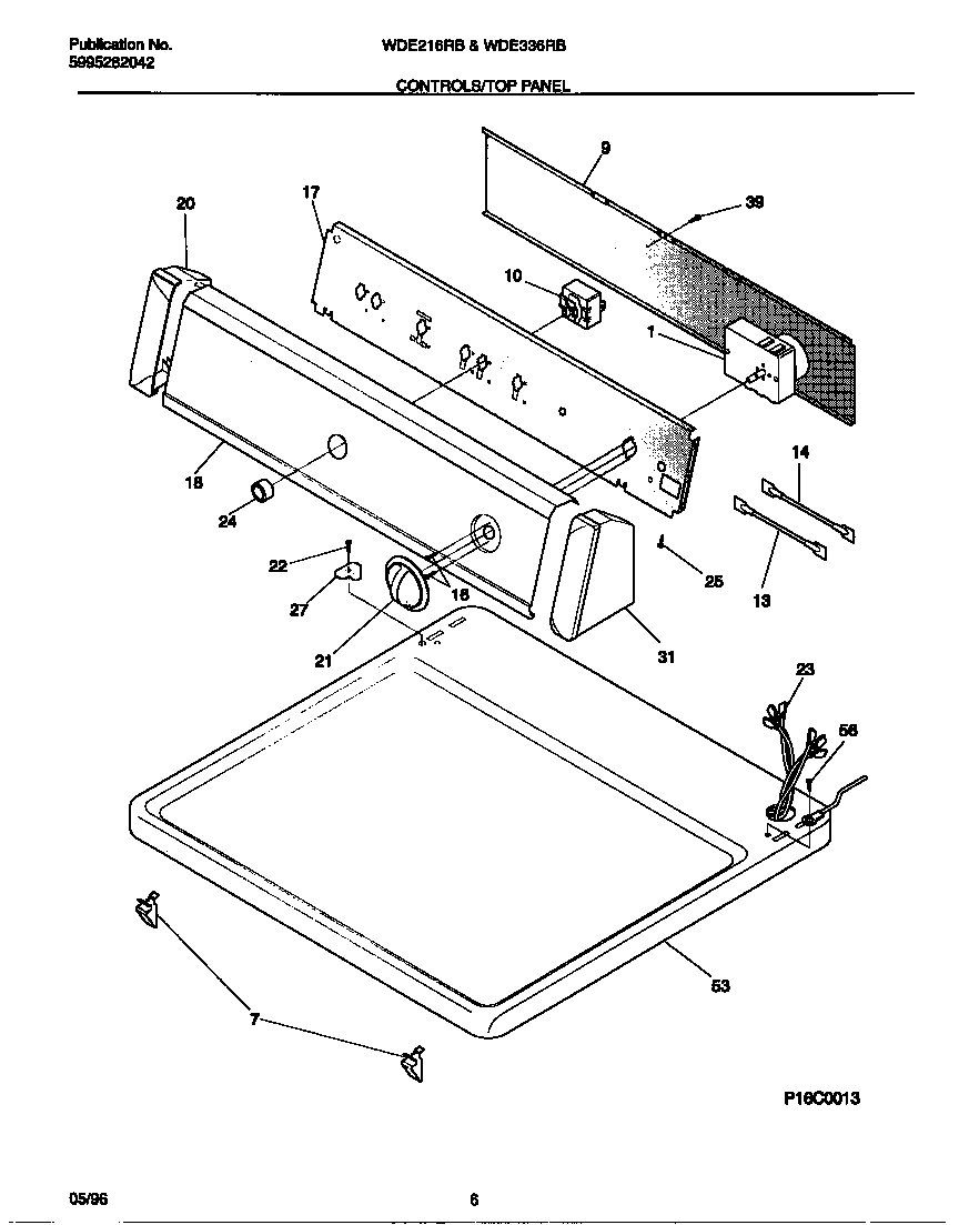 CONTROLS/TOP PANEL