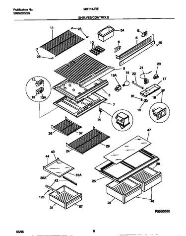Shelves/controls