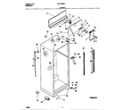 Universal/Multiflex (Frigidaire) MRT18NREW0 cabinet diagram