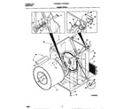 Tappan TDE336RBD2 cabinet/drum diagram