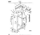 Universal/Multiflex (Frigidaire) MRT21GNEW0 cabinet diagram