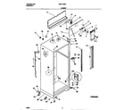 Universal/Multiflex (Frigidaire) MRT21NREW0 cabinet diagram