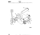Universal/Multiflex (Frigidaire) MDE546RED0 motor diagram