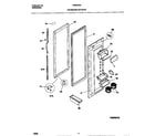 Frigidaire FRS22XGCD2 refrigerator door diagram