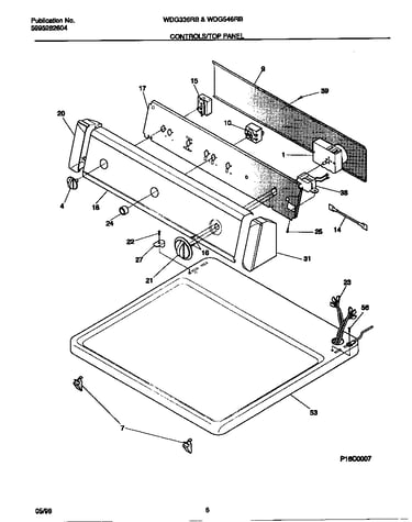 Controls/top panel