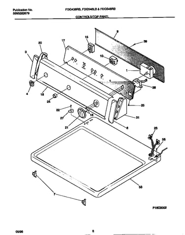 Controls/top panel