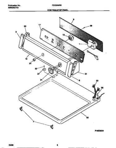 Controls/top panel