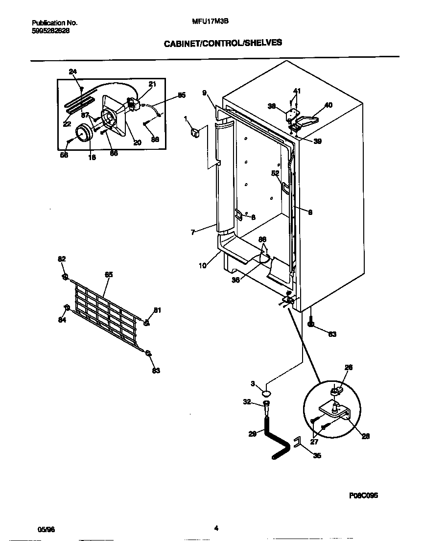 Cabinet/control/shelves