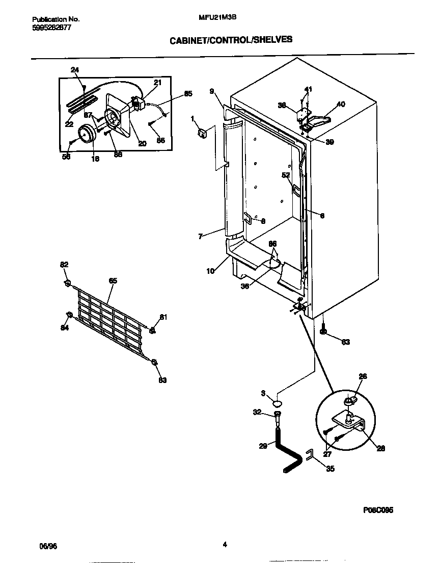 CABINET/CONTROL/SHELVES