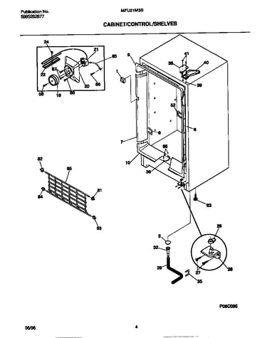 Cabinet/control/shelves